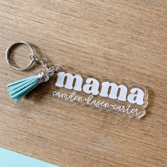 Mama Keychain, Mother's Day Keychain, Mother's Day, Key Chain