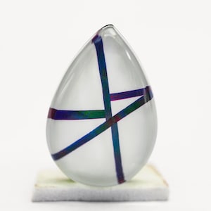 Fire Aura Opal Doublet Cabochon: Oval Loose Gemstone (23x15x6 mm)