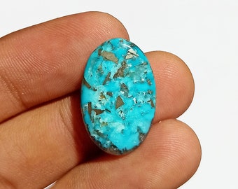 Amazing Quality Persian Turquoise Blue Color Turquoise Gemstone Oval Shape Cabochon Semi Precious Gemstone Use For Jewelry /& Pendant