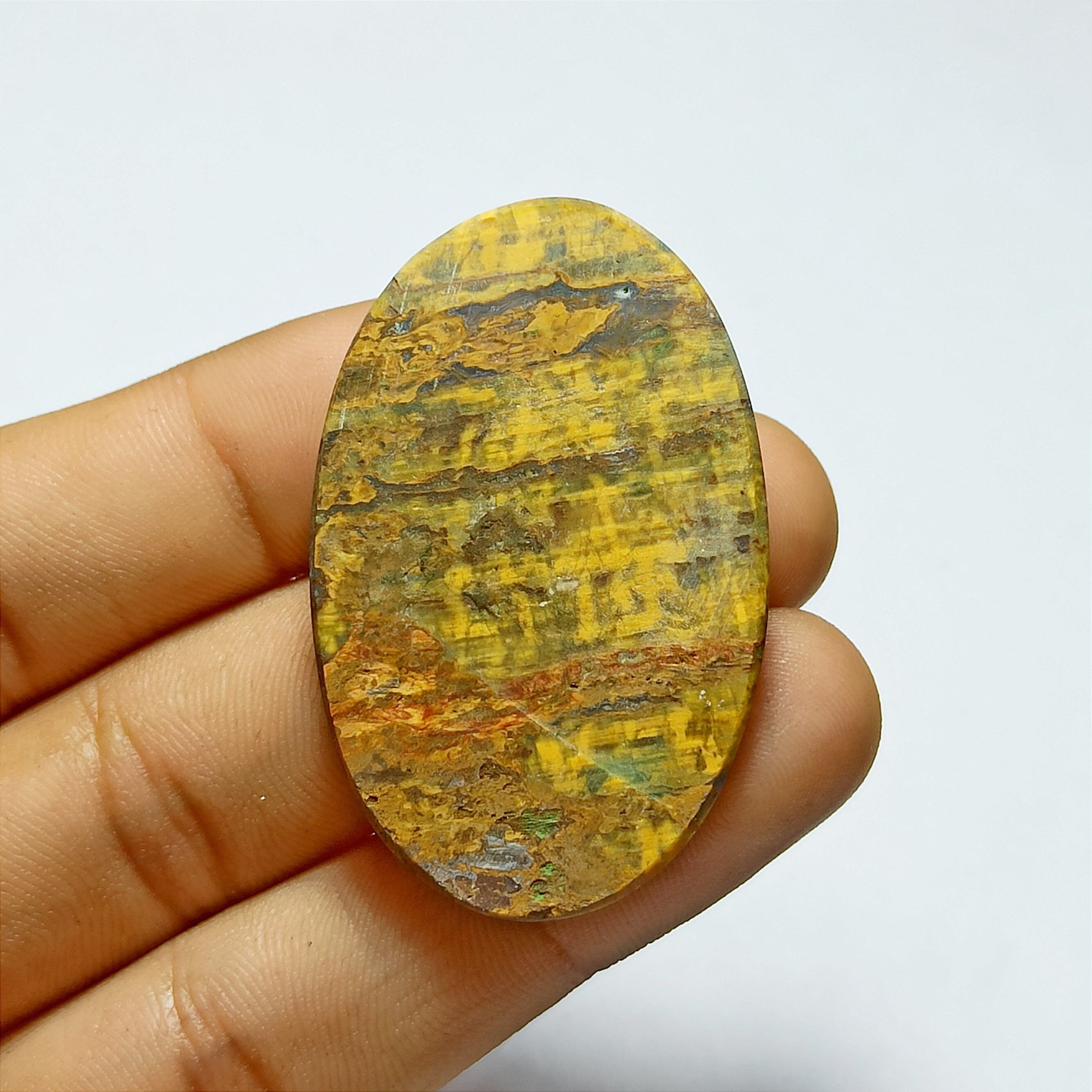 Natural Nellite Cabochon Top Quality Gorgeous Neolite Gemstone Oval Shape 45x29x6mm Loose Gemstone Etsy