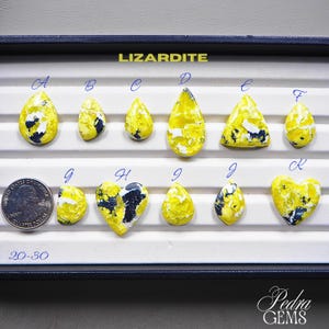 Lizardite Cabochon Green Stone Healing Crystal