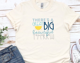 Great Big Beautiful Tomorrow, chemise Disney World, chemise Parcs Disney, chemise Disney, chemises famille Disney assorties, jolies chemises Disney
