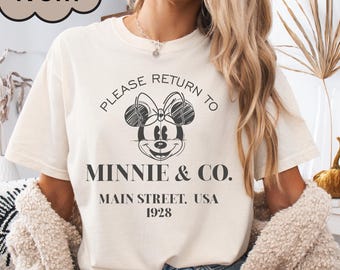 Maglietta Minnie & Co., Maglietta Minnie Mouse, Maglietta Disney World, Maglietta con grafica Disney, Maglietta Disney Vacation