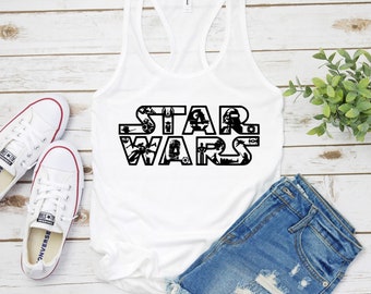 Camiseta sin mangas de Star Wars: Camiseta de vacaciones en Disneyland