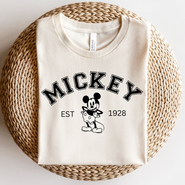 Mickey Mouse Shirt, Vintage Mickey Mouse Shirt, Disney Shirt, Disneyland Shirt, Disney World Shirt, Matching Family Disney Shirts, Mickey