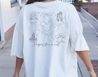 Disney World Parks Shirt, Epcot, Magic Kingdom, Hollywood Studios, Animal Kingdom Shirt, Happiest Place on Earth Shirt, Family Disney Shirts