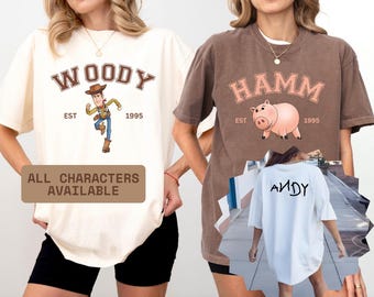 Toy Story Shirt, Andy Shirt, Toy Story Geburtstag, Disney World Shirts, Passende Disney Shirts, Toy Story Charakter Shirts