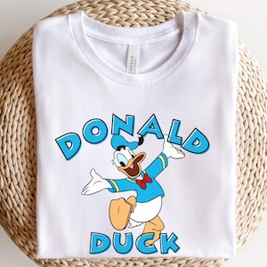 Donald Duck Shirt, Vintage Donald Duck Shirt, Disney Shirt, Disneyland Shirt, Disney World Shirt, Matching Family Disney Shirts, Mickey