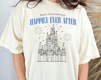 Disney World Shirt, Disney Castle Shirt, Happily Ever After Shirt, Matching Disney World Shirts, Group Disney Shirts, Disney vacation