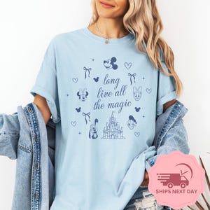 Long Live all the Magic We Made Disney Shirt, Magic Kingdom Shirt, Disney World Shirt, Disneyland Shirt, Swifts Disney Shirt, Disney Girls