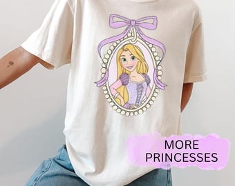 Disney Princess Rapunzel Shirt, Tangled Shirt, Disney World Magic Kingdom Shirt, Matching Group Shirts, Disney Bound Ideas, Girly Disney Tee