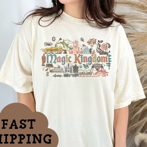 Magic Kingdom Shirt, Disney World Shirts, Disney Park Shirt, Disney Rides Shirt, Matching Family Disney Shirts, Disney Parks Shirts, Disney