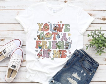 Camisa Toy Story, Camisa Woody y Buzz, Camisa Disney, Camisa Disneyland, Camisa Disney World, Buzz Lightyear, Woody, Tienes un amigo en mí