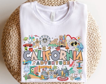 Disneyland California Adventure Shirt, Disneyland Shirts, Disneyland California, Family Disney Shirt, Unisex Disneyland shirt