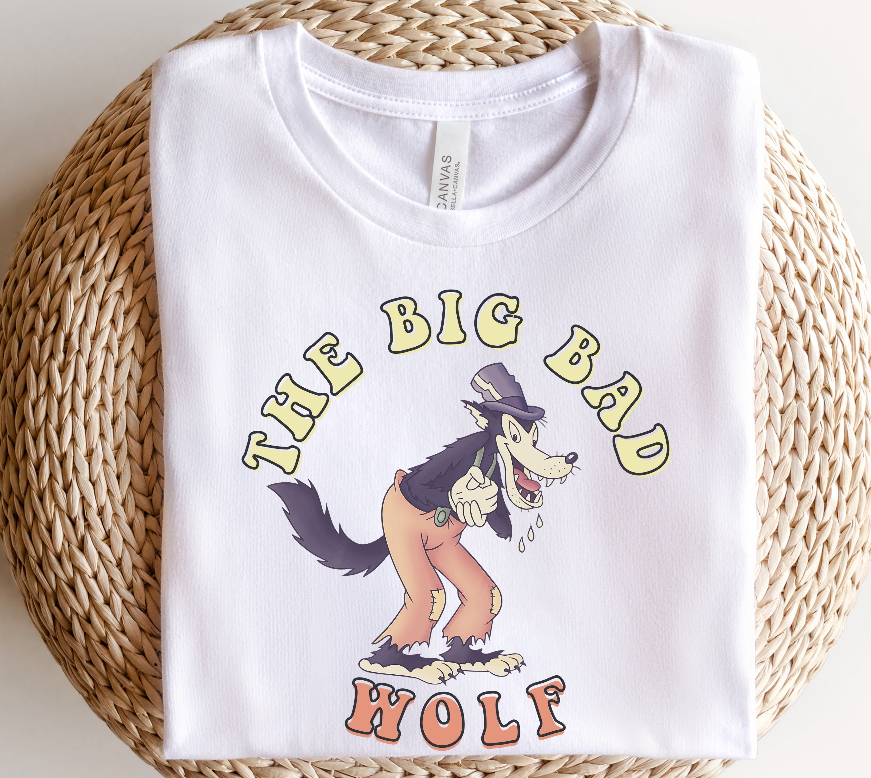 Big Bad Wolf Shirt - Etsy Big Bad Wolf Shirt - Etsy