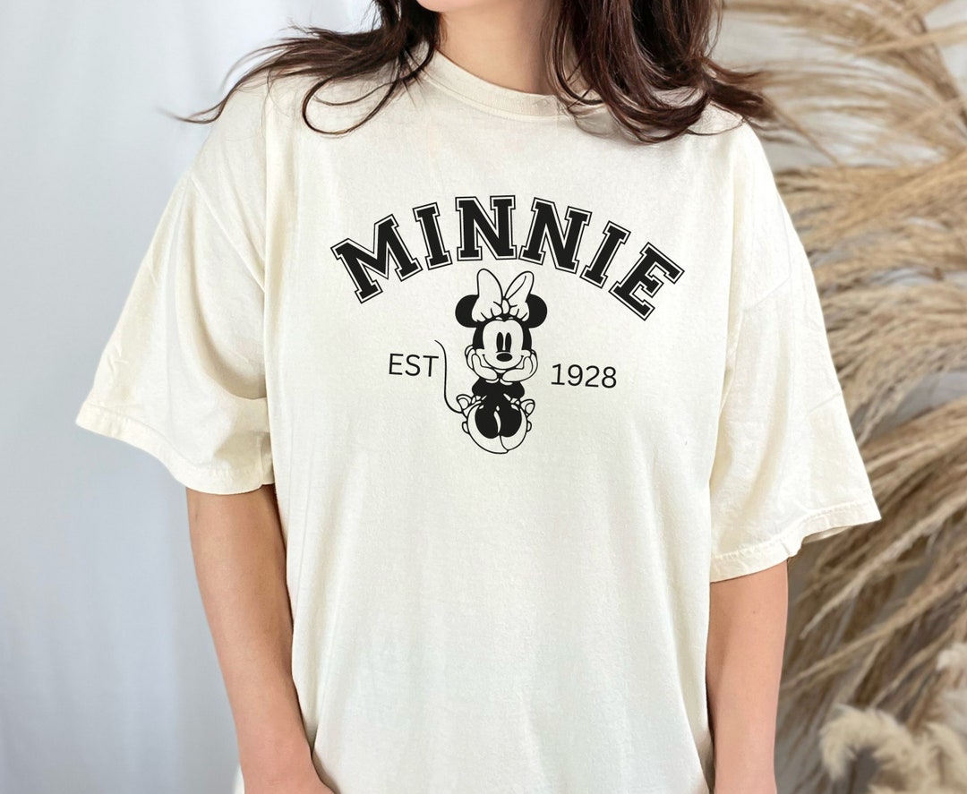 Minnie Mouse Shirt, Comfort Colors Disney Shirt, Disneyland Shirt ...