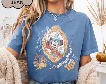 Mickey Shirts, Fantasia Mickey, Disney family Matching Shirts, Disney Vacation Shirts, Classic Mickey Mouse, Magic Kingdom, Disney Aesthetic