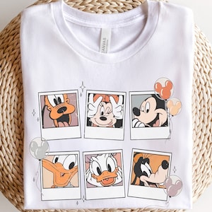 Retro Mickey Mouse & Friends Shirt: Disneyland Family Vacation Tee