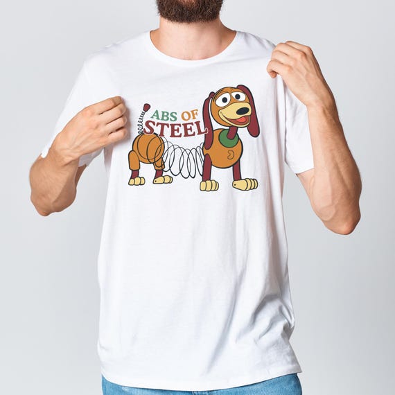 Abs of Steel Shirt, Slinky Dog Shirt, Toy Story Shirt, Disney