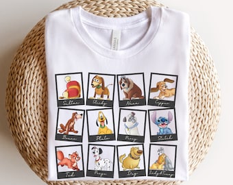 Chemise pour chiens Disney, chemise pour amoureux des chiens, chemise Disneyland, chemise Disney, chemise Disney World, chemise pour chien, chemise pour chien Disney mignon, creusé, Pluto, mamie
