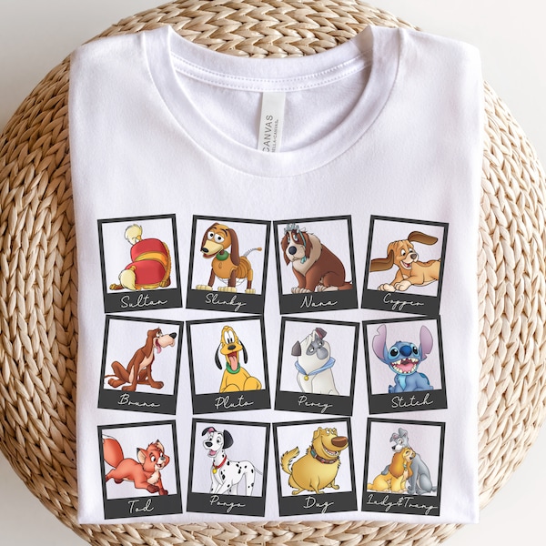 Camisa de perros de Disney, camisa de amantes de los perros, camisa de Disneyland, camisa de Disney, camisa de Disney World, camisa de perro, linda camisa de perro de Disney, Dug, Plutón, Nana