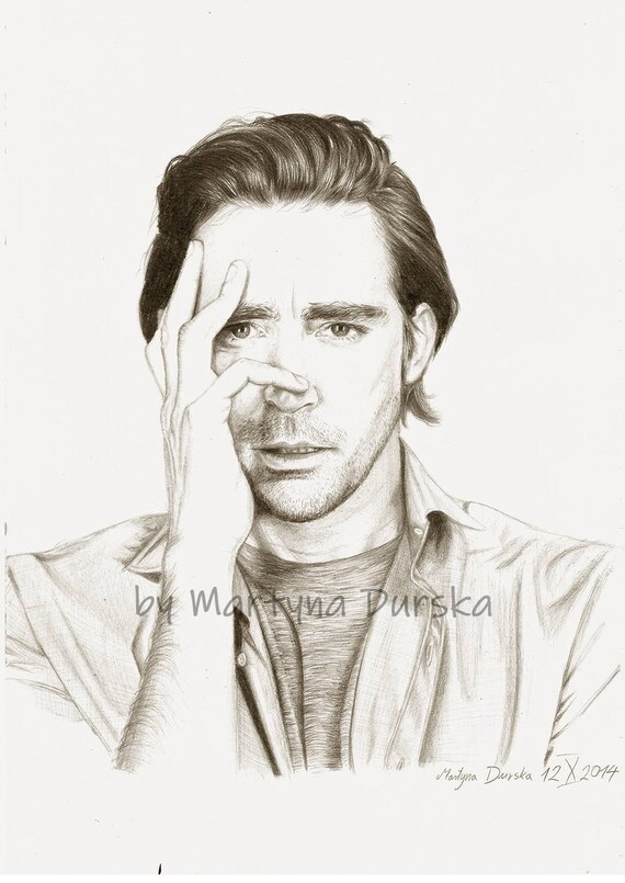 Lee Pace original drawing