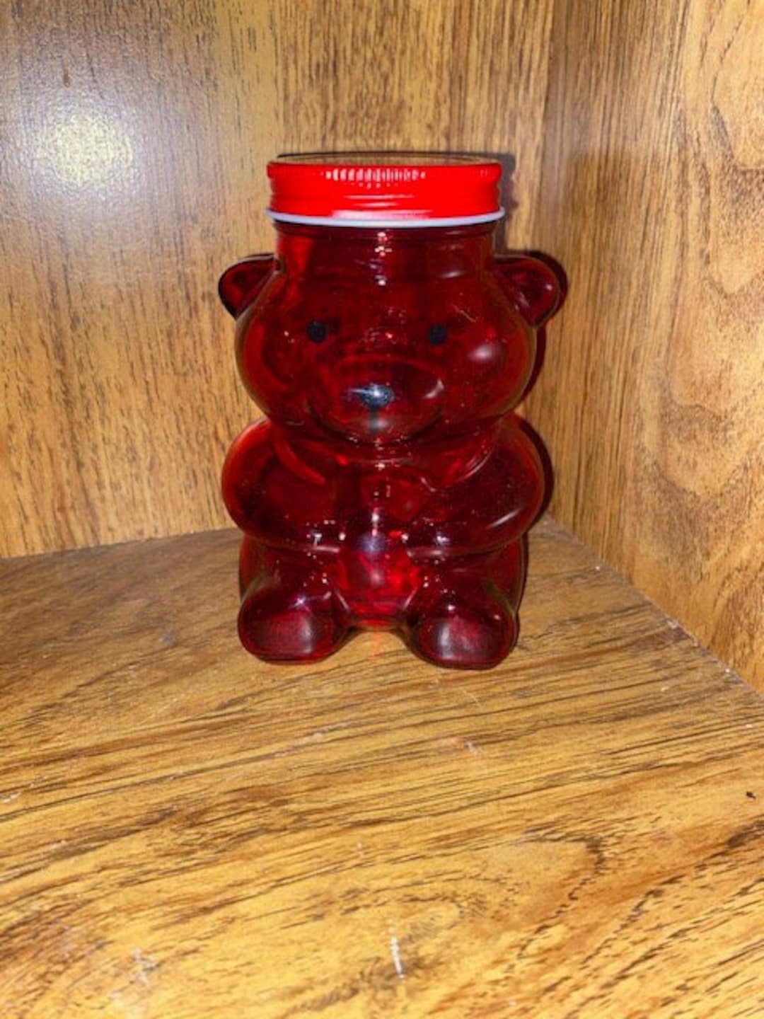 Glass Gummy Bear Stash Jar - Etsy