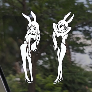 Bunny Suit Girl Decals | Human + Anthro versions