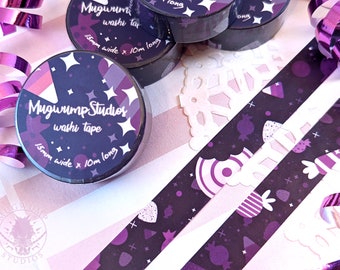 Halloween Candy Washi Tape - purple candy, dark washi tape