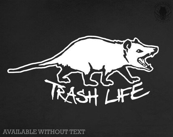 I Like Trash Raccoon | Vinyl Sticker I Like Trash Raccoon | Vinyl Sticker