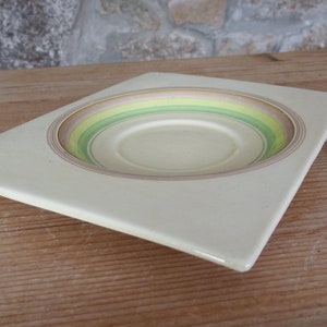 Clarice Cliff Biarritz Banded Design Art Deco Stand Bizarre Wilkinson