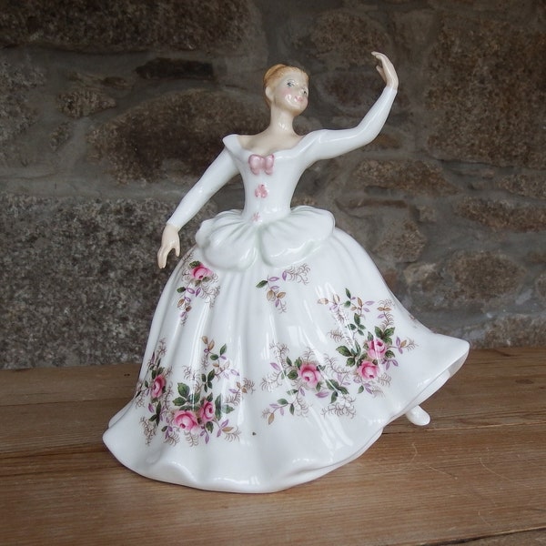 Royal Doulton Porcelain Figurine Shirley HN2702 Issued 1985 Designer Peggy Davies