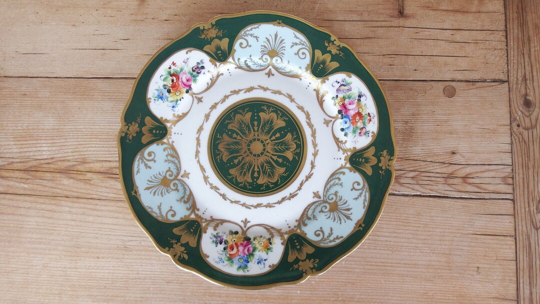 Le Tallec porcelaine peinte à la main grand pla