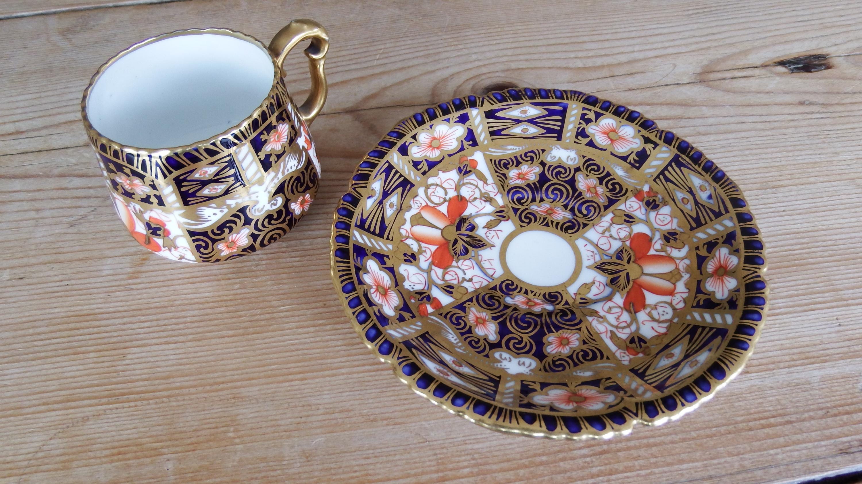 希少英国☆ Crown Derby☆Old Imari500点限定品 希少英国☆Royal Crown Derby☆Old Imari500点限定品