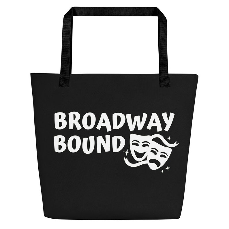 Broadway Bound Beach Bag Black