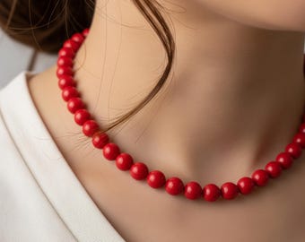 Collana in Corallo Rosso di Sardegna