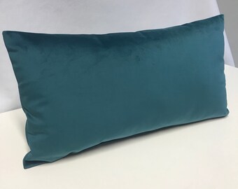 teal bolster pillow
