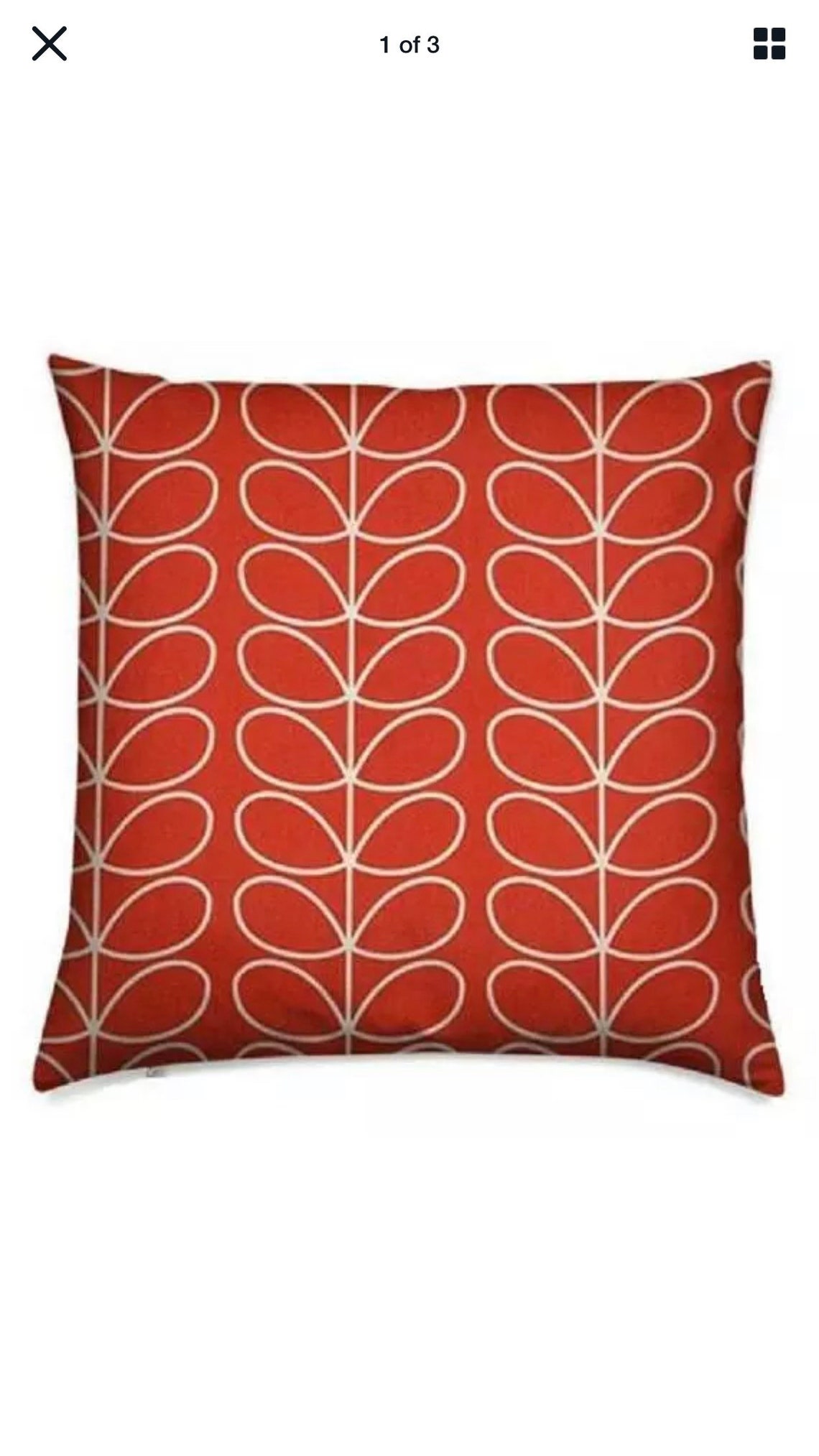 Orla Kiely Linear Stem Cushion Covers Etsy