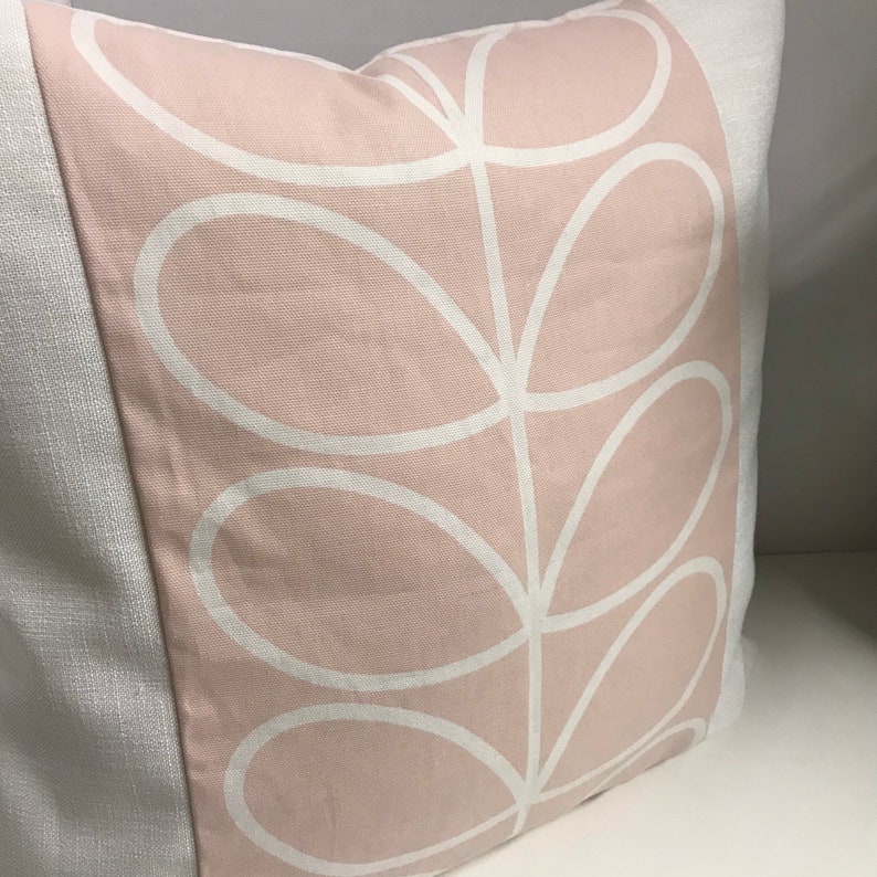 Orla Kiely Pink Linear Stem Print Cushion Coversgift/gift Etsy UK