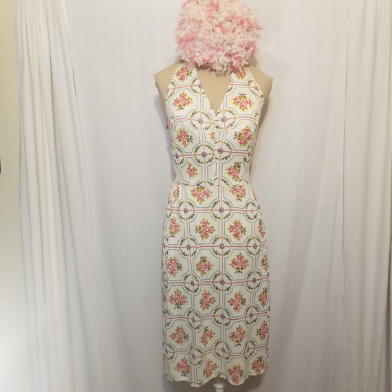 Vintage Serbin of Florida Halter Dress