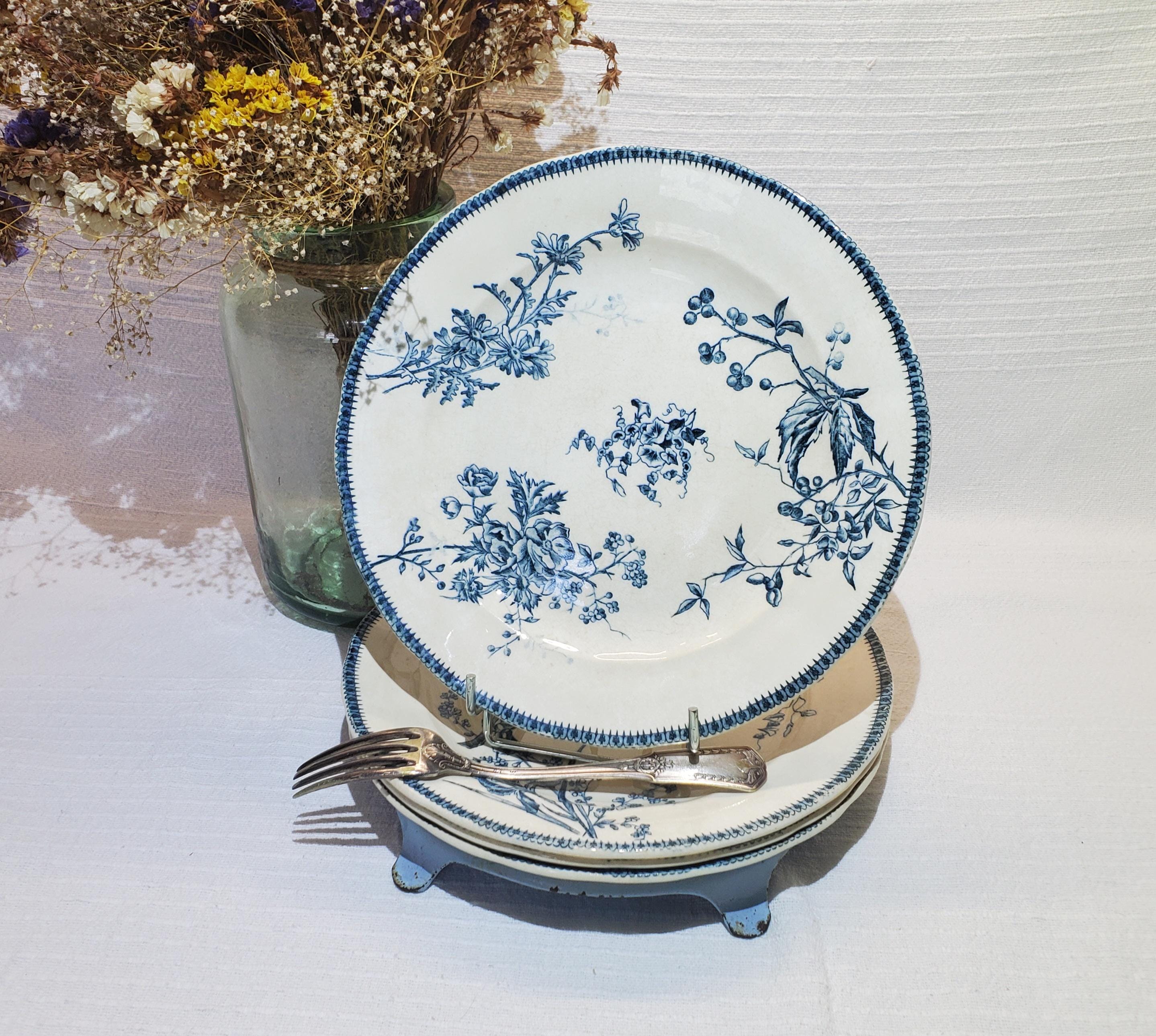 E Bourgeois Plates - Etsy