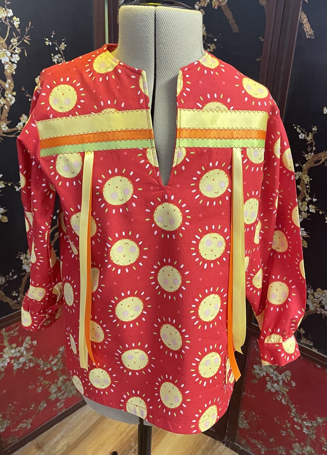 Native American Boys Ribbon Shirt Regalia 5 Etsy