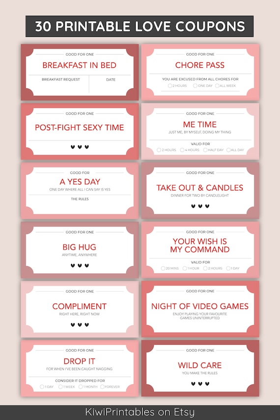 30 Fun Love Coupon Book Valentines Day Coupons Love Coupons Etsy India 30-fun-love-coupon-book-valentines-day-coupons-love-coupons-etsy-india