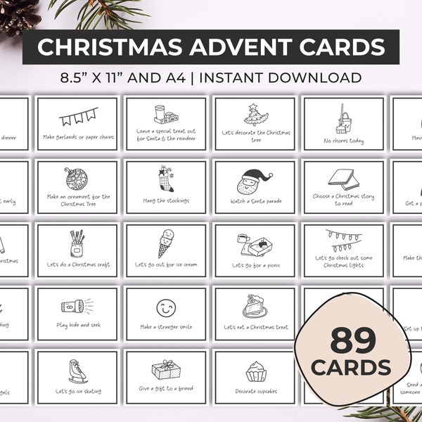 Advent Calendar Fillers for Kids Etsy
