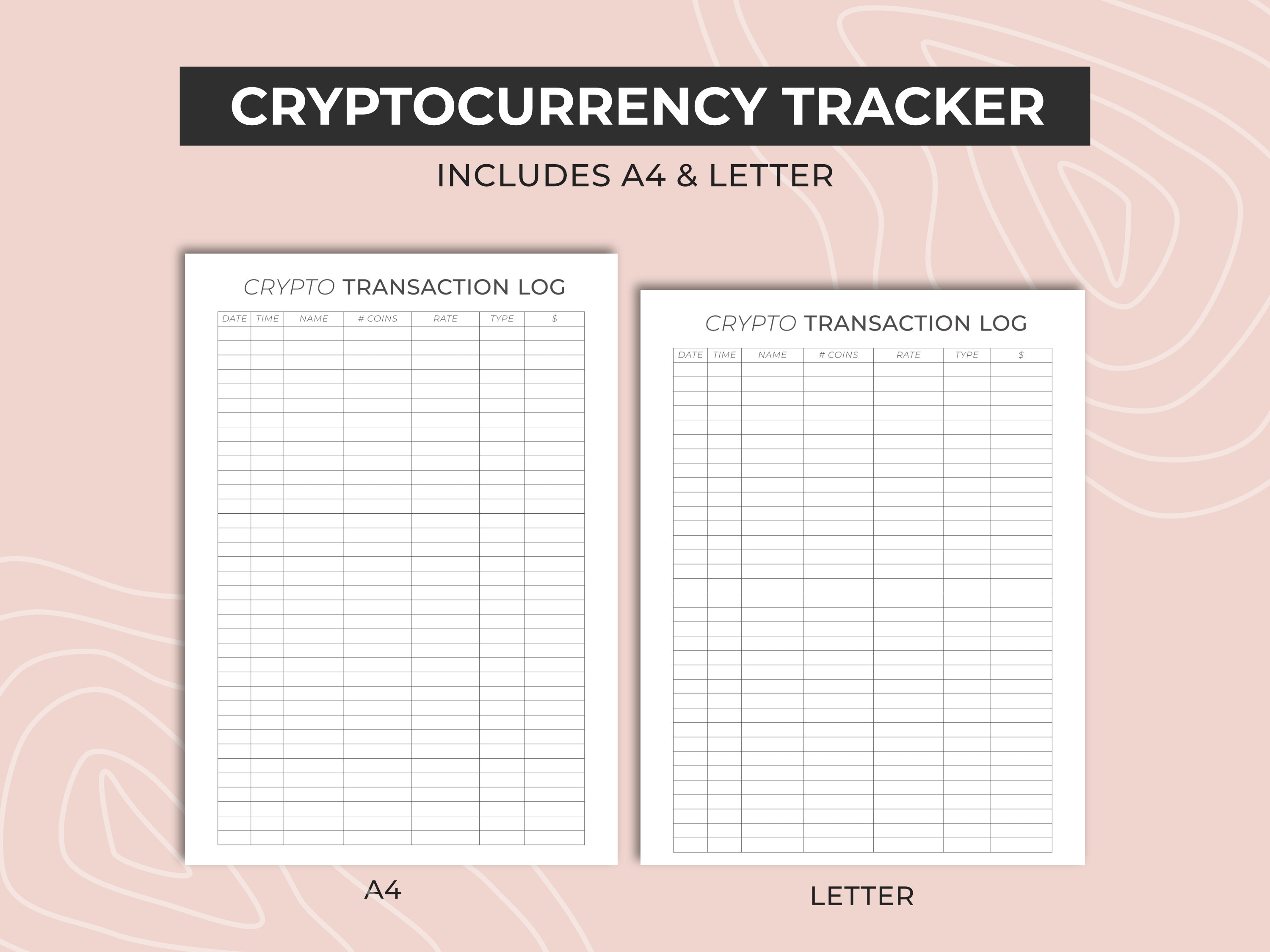 Crypto tracker sheet (95) foto