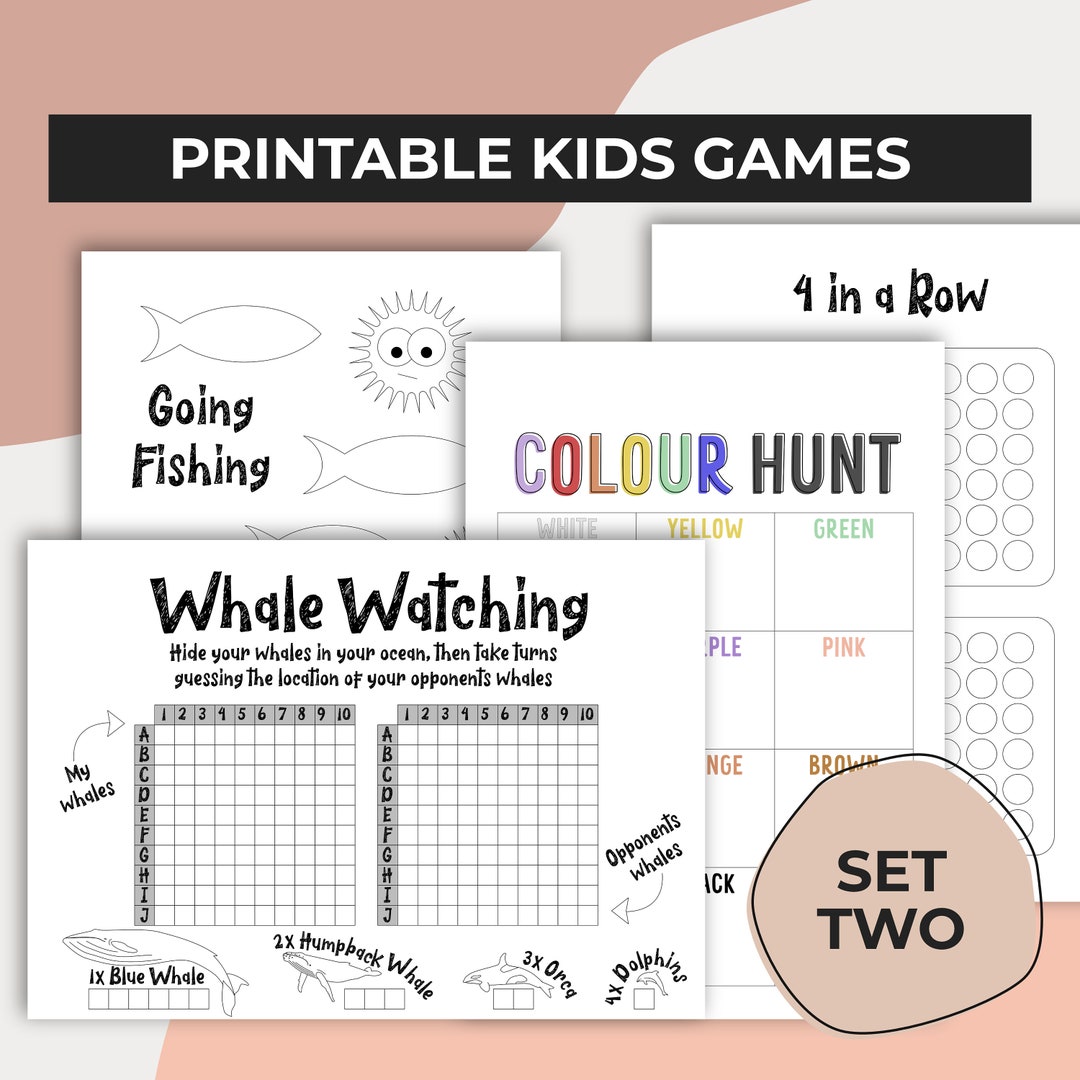 Printable Whiteboard Marker Games for Kids Activities for Kids Indoor