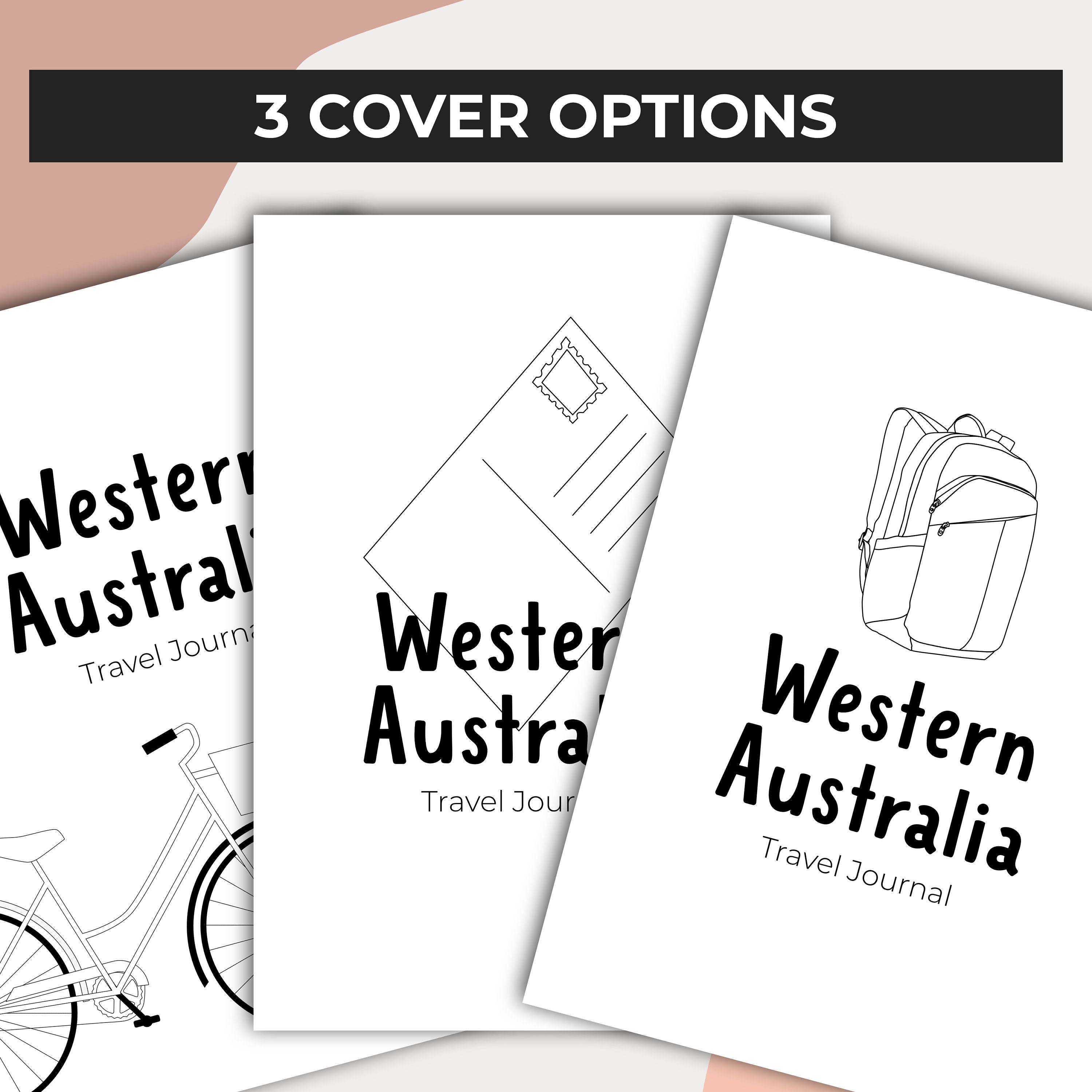 Western Australia Travel Journal & Activity Book, WA Camping Journal