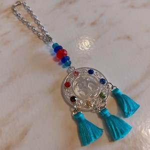 Rückspiegel-Anhänger &quot;Chakra of Om 2&quot;, Auto Deko, Glücksbringer