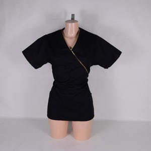 Women’s Beautician Nursing Medical Doctor Healthcare Peadiatric Uniform Scrub Top