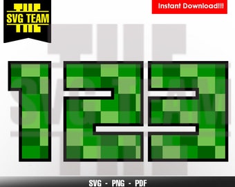 Download Free Minecraft Creeper Svg Etsy PSD Mockup Template